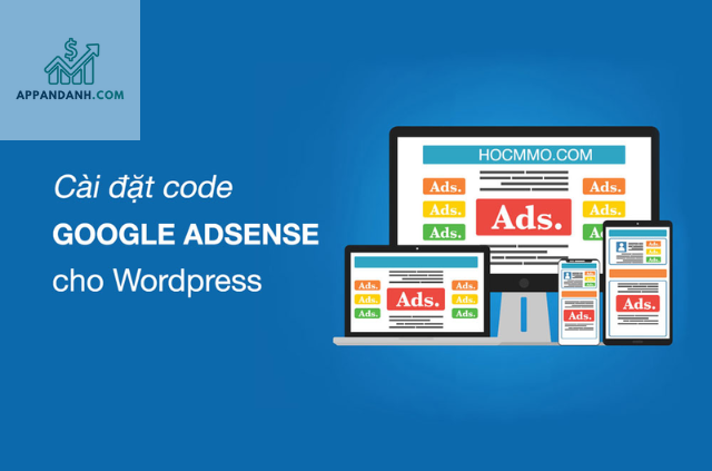 chèn code google adsense vào wordpress